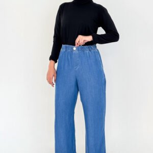 Rima Wide Lag Pants - Size L-XXL